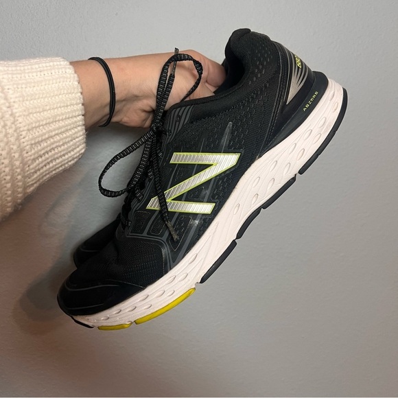 New Balance 680 V5 Athletic Shoes Mens Size 12 Black Running Lace Up Low Top main image 10